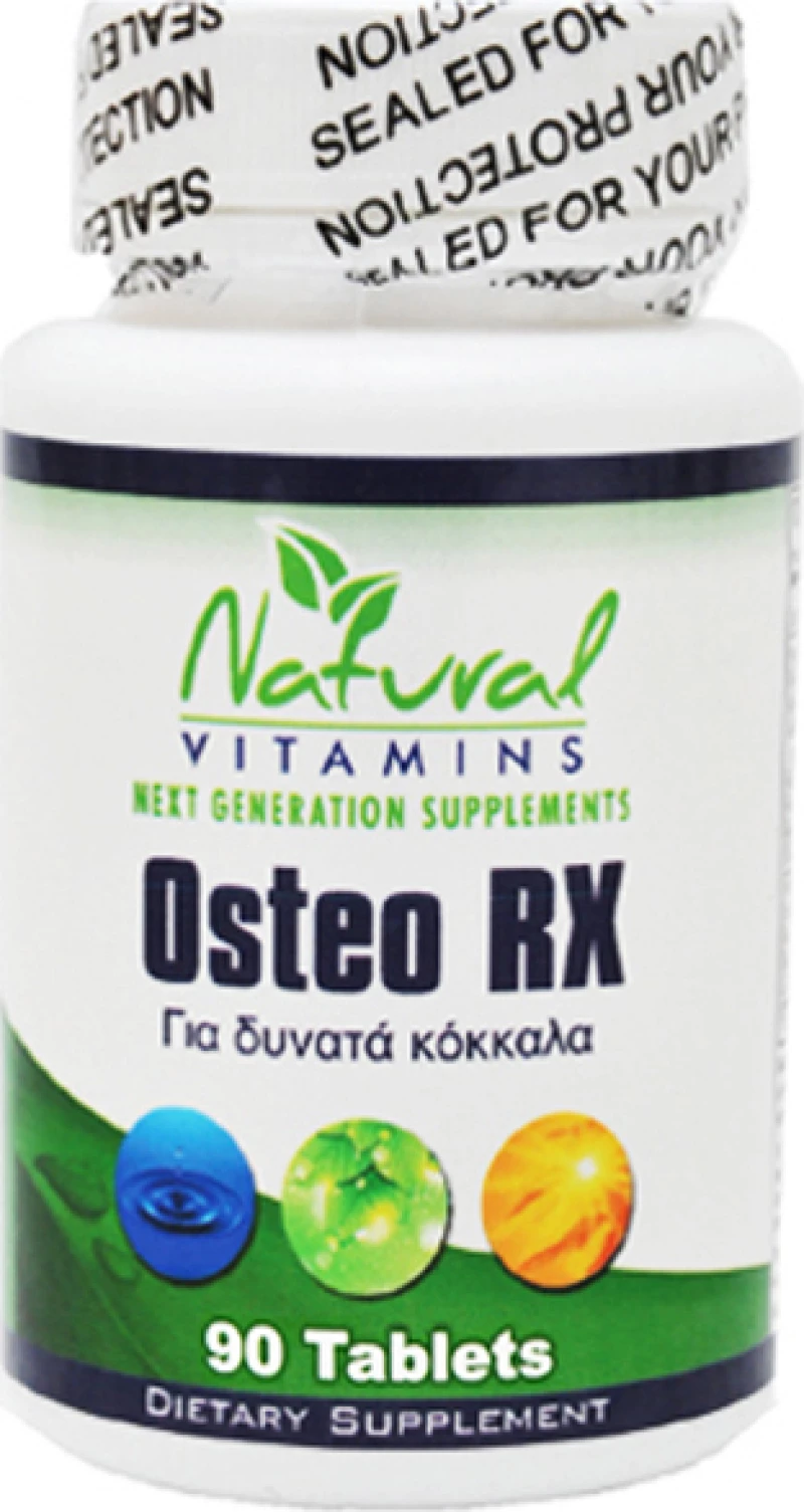 Natural Vitamins Osteo RX 90 ταμπλέτες