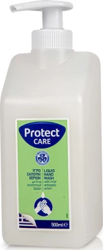 Protect Care Υγρό Σαπούνι Χεριών με ήπια αντισηπτική δράση 500ml
