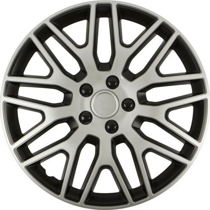 Auto Gs Σετ Τάσια Αυτοκινήτου Dakar 108330 4τμχ 16" Ασημί/Μαύρο