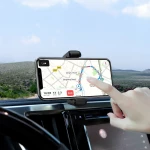 Hoco Βάση Κινητού Αυτοκινήτου S12 Rich Wireless Charger με Ρυθμιζόμενο Βραχίονα