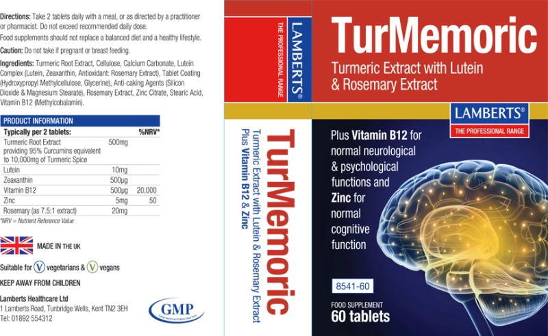 Lamberts TurMemoric 60 ταμπλέτες