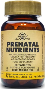 Solgar Prenatal Nutrients 60 ταμπλέτες