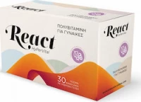 Evercare React HyPerVital Women 30 σακουλάκια