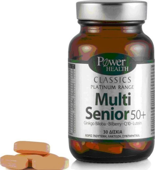 Power Health Classics Platinum Range Multi Senior 50+ 30 ταμπλέτες