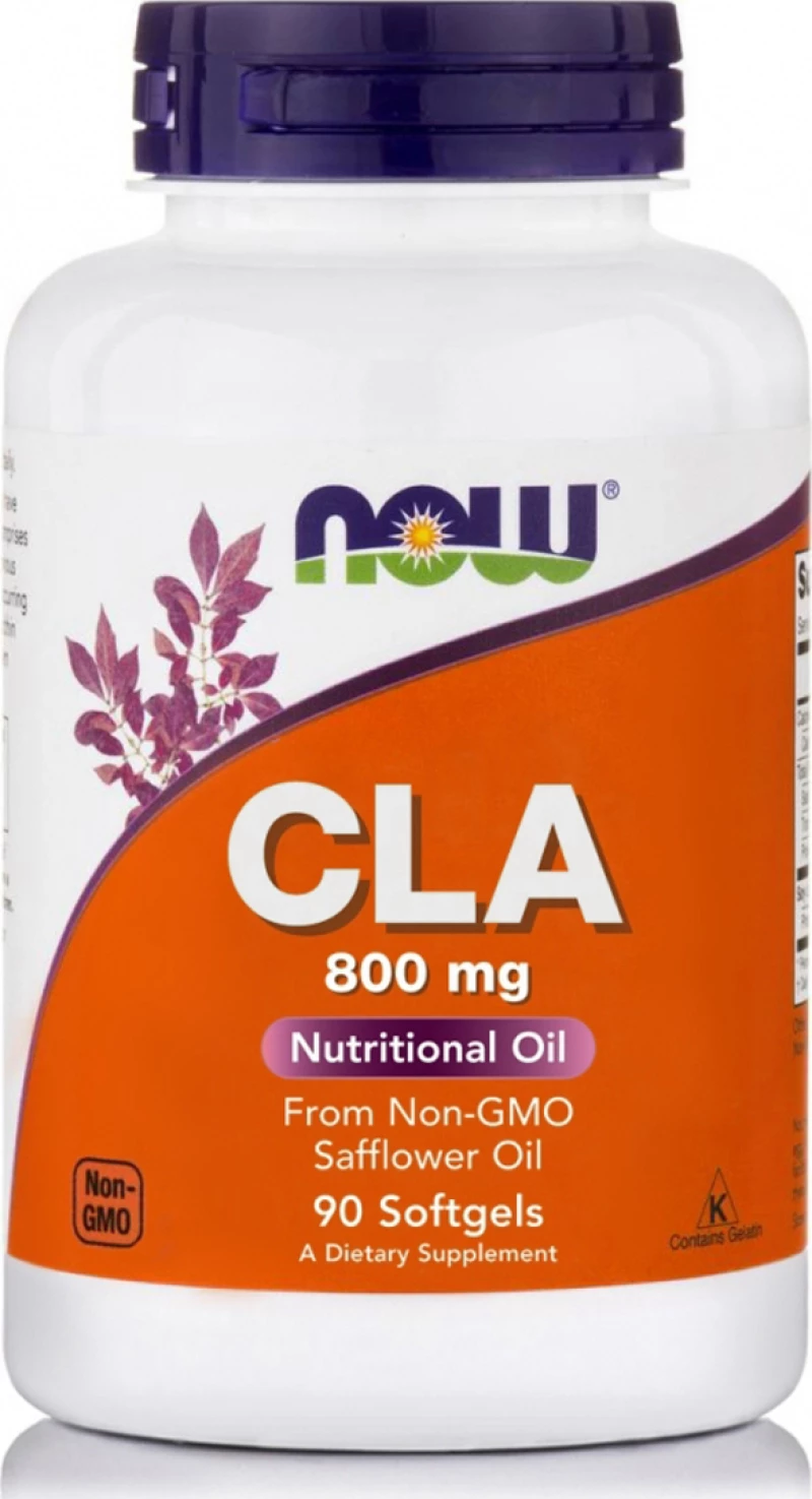 Now Foods CLA (Conjugated Linoleic Acid) 800mg 90 μαλακές κάψουλες