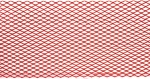 Autoline Σίτα Ποδιάς Ρόμβος 122x22cm Κόκκινη