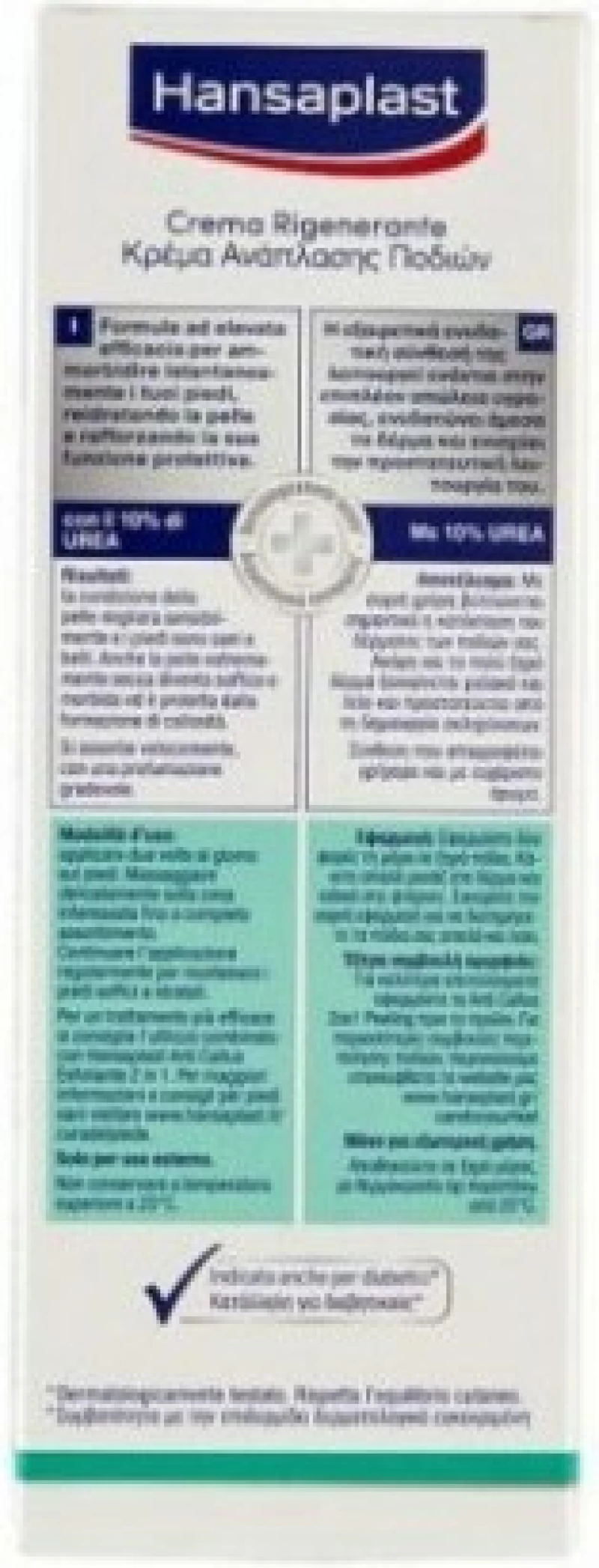 Hansaplast Κρέμα Ανάπλασης Ποδιών 100ml