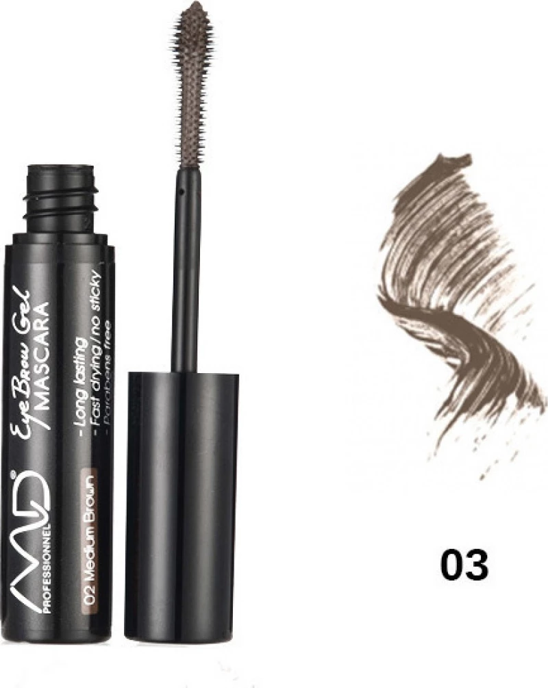 MD Professionnel Eyebrow Gel Mascara 03 Dark Blond