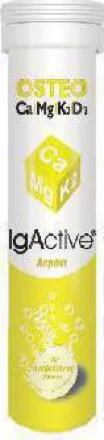 IgActive Osteo Ca/Mg/K2/D3 20 αναβράζοντα δισκία