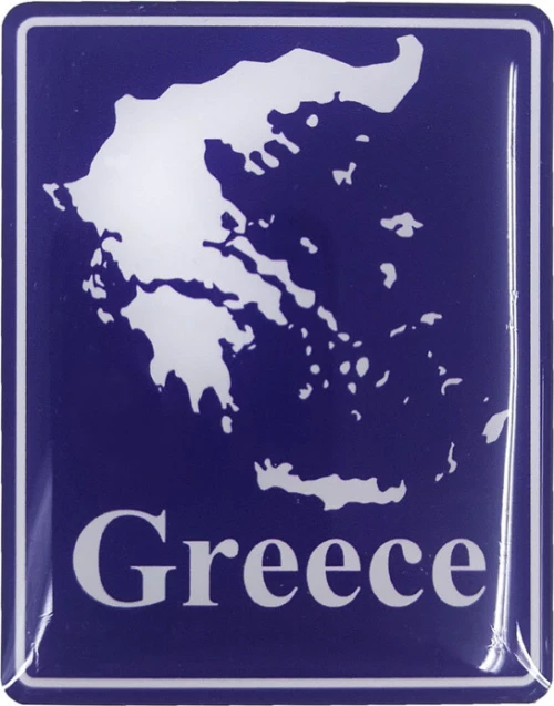 Αυτοκόλλητο Σμάλτου Greece