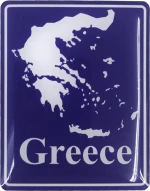 Αυτοκόλλητο Σμάλτου Greece
