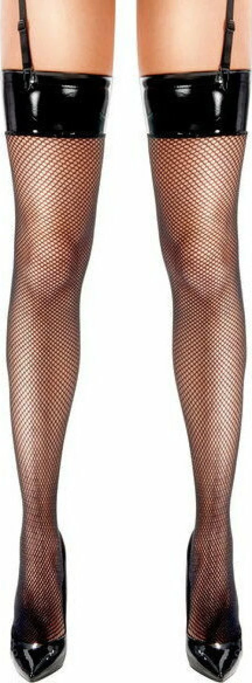 Nylon Fishnet Stocking - Black