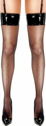 Nylon Fishnet Stocking - Black