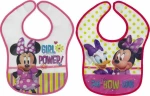 Interbaby Σαλιάρα Πλαστική Disney Minnie 2τμχ