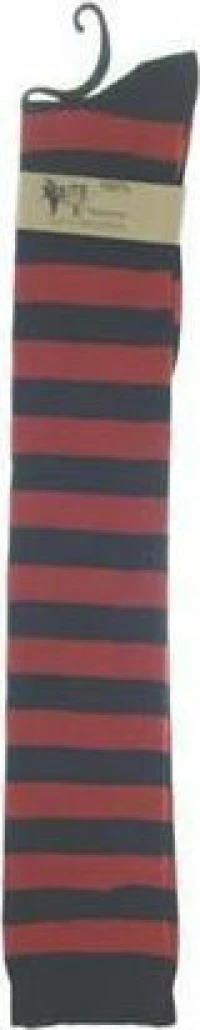 Welly Socks Red And Black