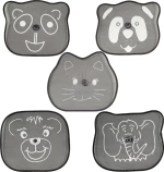 Autoline Κουρτινάκια Panda 2τμχ