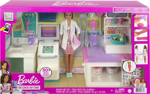 Barbie Σετ Κλινική Με Κούκλα
