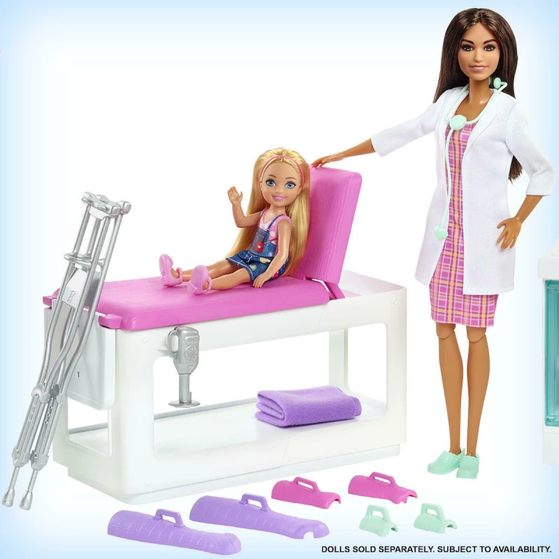 Barbie Σετ Κλινική Με Κούκλα