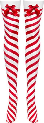 Obsessive Kissmas Stockings Red