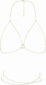 Bijoux Indiscrets Magnifique Bra Chain Gold
