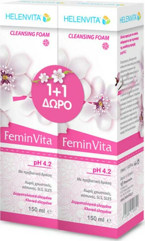 Helenvita FeminVita PH4.2 Cleansing Foam 2x150ml