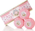 Roger & Gallet Rose Relaxing Perfumed Soaps 3x100gr