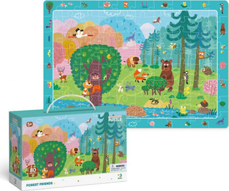 Observation Puzzle Forest Friends 80pcs Dodo