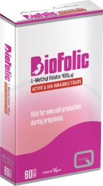 Quest Naturapharma Biofolic 400mg 60 ταμπλέτες
