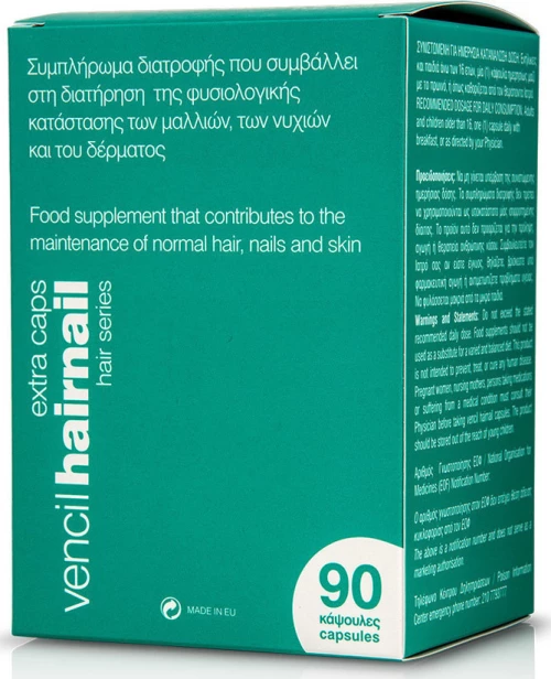 Vencil Hairnail Hair Series 90 κάψουλες