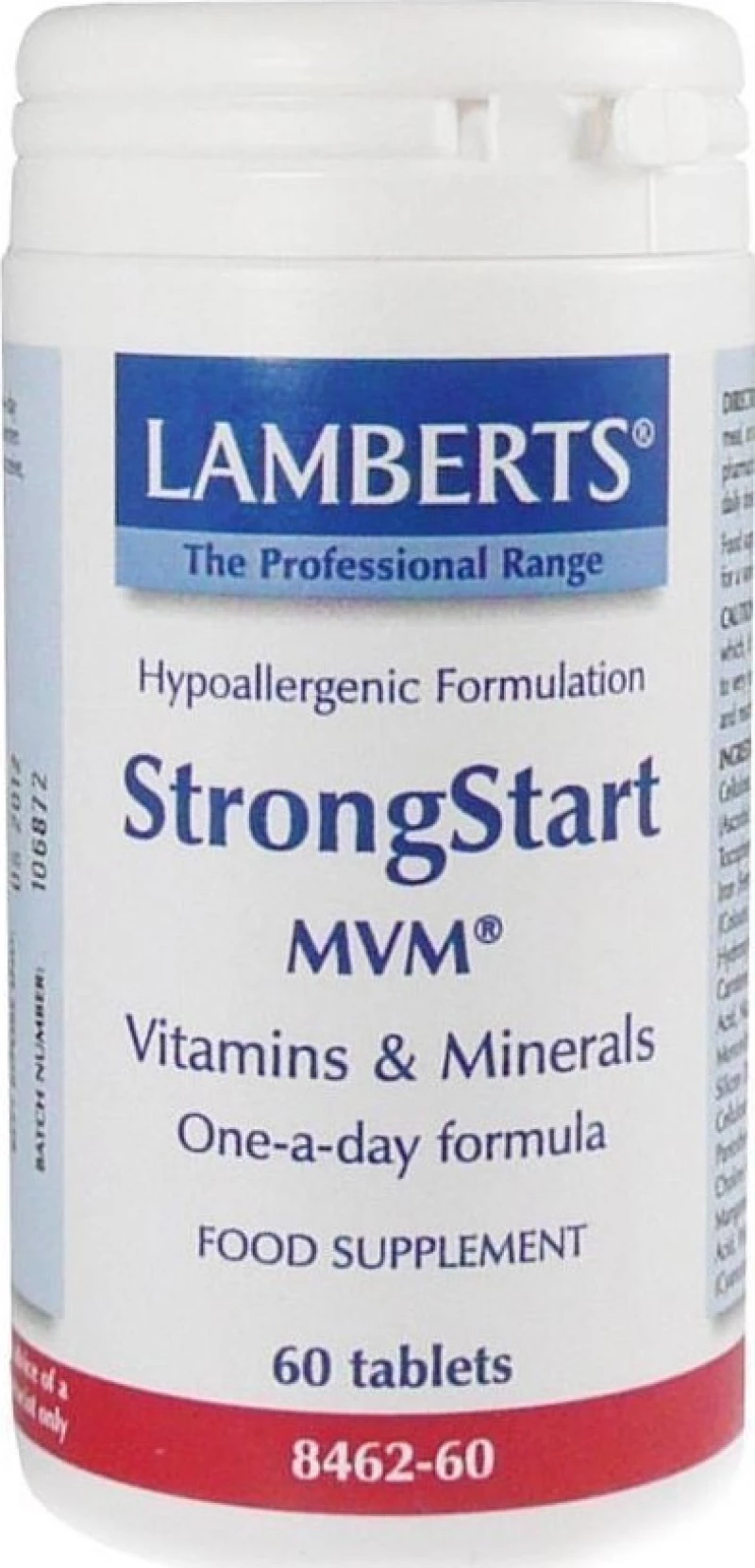Lamberts Strongstart Mvm 60 ταμπλέτες