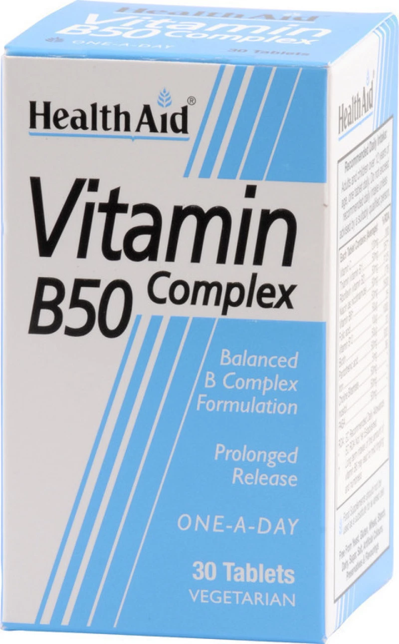 Health Aid B50 Complex 30 ταμπλέτες