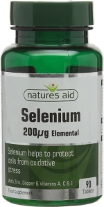 Natures Aid Selenium 200mg 90 ταμπλέτες