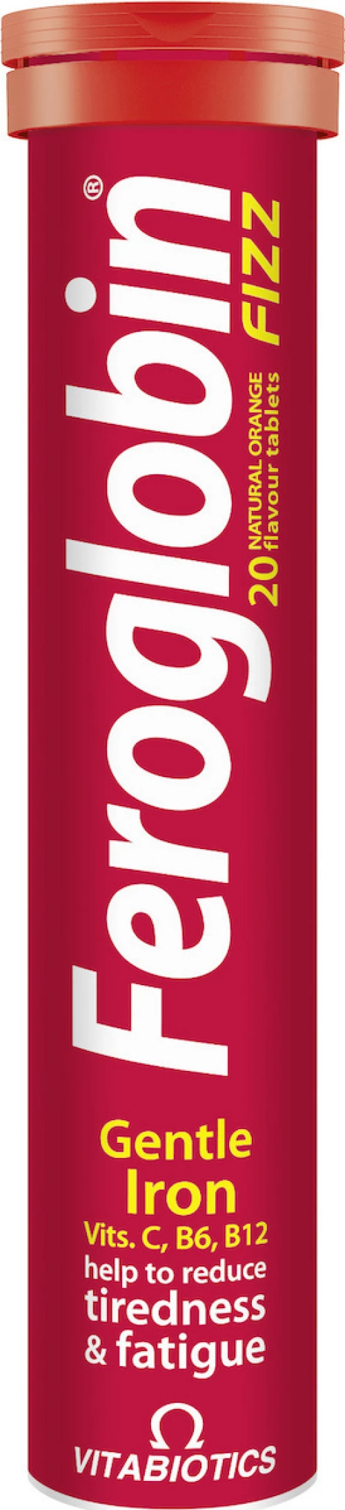 Vitabiotics Feroglobin Fizz 20 αναβράζοντα δισκία