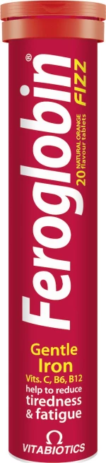 Vitabiotics Feroglobin Fizz 20 αναβράζοντα δισκία