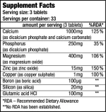 Biotech USA Calcium Zinc Magnesium 100 ταμπλέτες