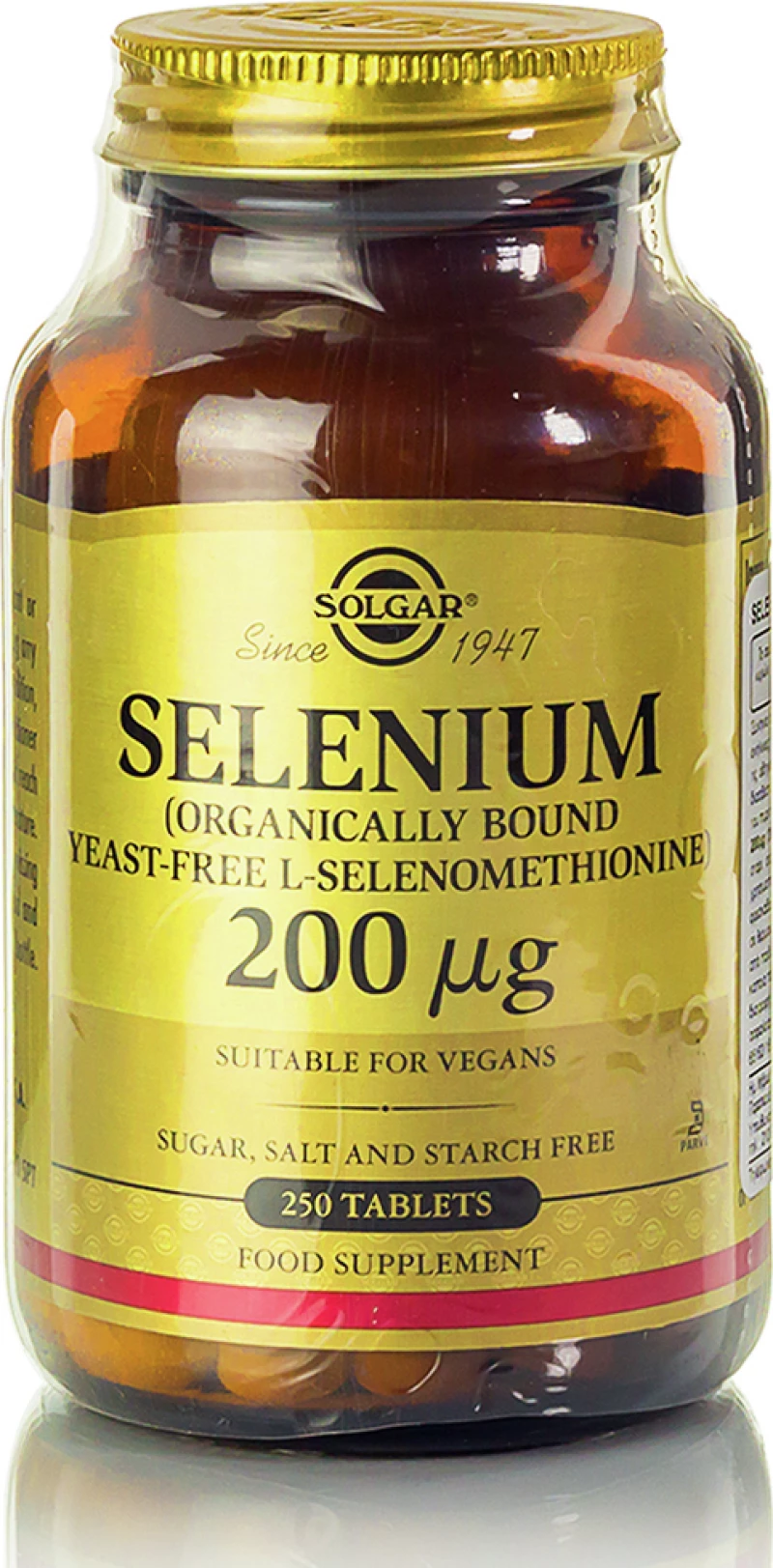 Solgar Selenium 200mcg 250 ταμπλέτες