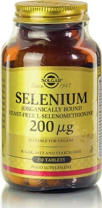 Solgar Selenium 200mcg 250 ταμπλέτες
