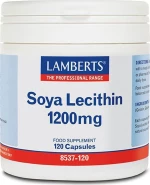 Lamberts Soya Lecithin 1200mg 120 κάψουλες