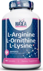Haya Labs L-Arginine L-Ornithine L-Lysine 100 κάψουλες