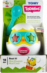 Baby Tomy Toomies Μουσικο Αυγο - 1000-72816