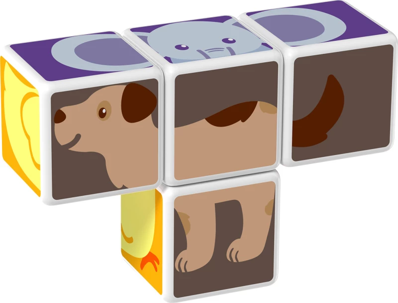 Geomag Magicube Animal Friends