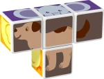 Geomag Magicube Animal Friends