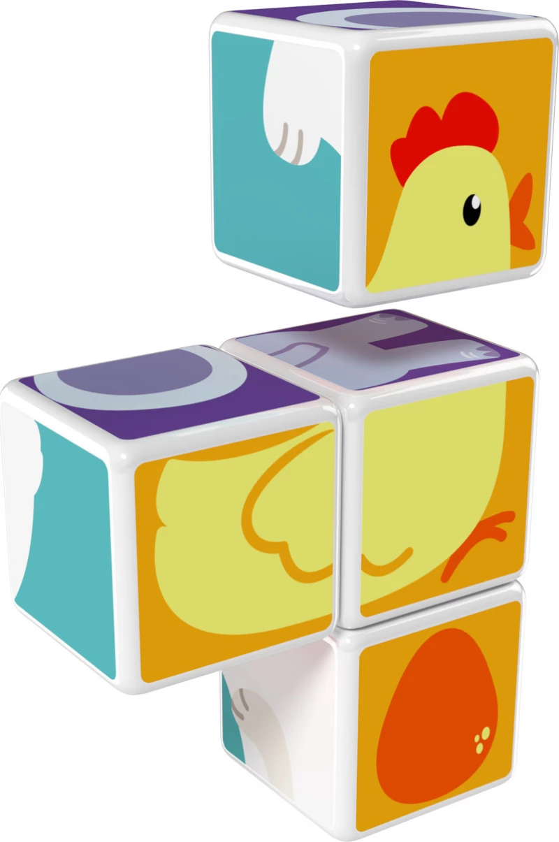 Geomag Magicube Animal Friends