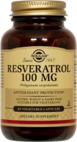 Solgar Resveratrol 100mg 60 φυτικές κάψουλες