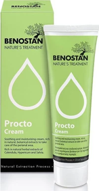 Benostan Procto Cream, Καταπραϋντική & Ενυδατική Κρέμα Για Τις Αιμορροΐδες 28gr