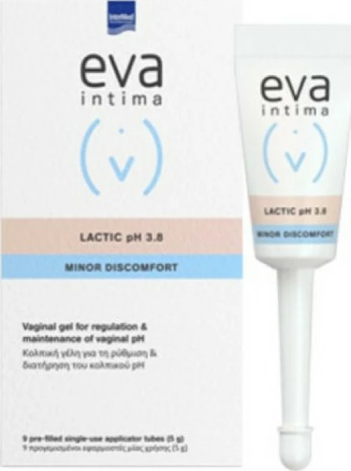 Intermed Eva Intima Minor Discomfort Lactic pH 3.8 9τμχ