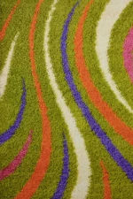 Sprintzios Παιδικό Χαλί Συνθετικό 66x130cm Next Shaggy 1130 Green