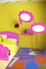 Sprintzios Παιδικό Χαλί Συνθετικό 66x130cm 1131 Next Shaggy Pink